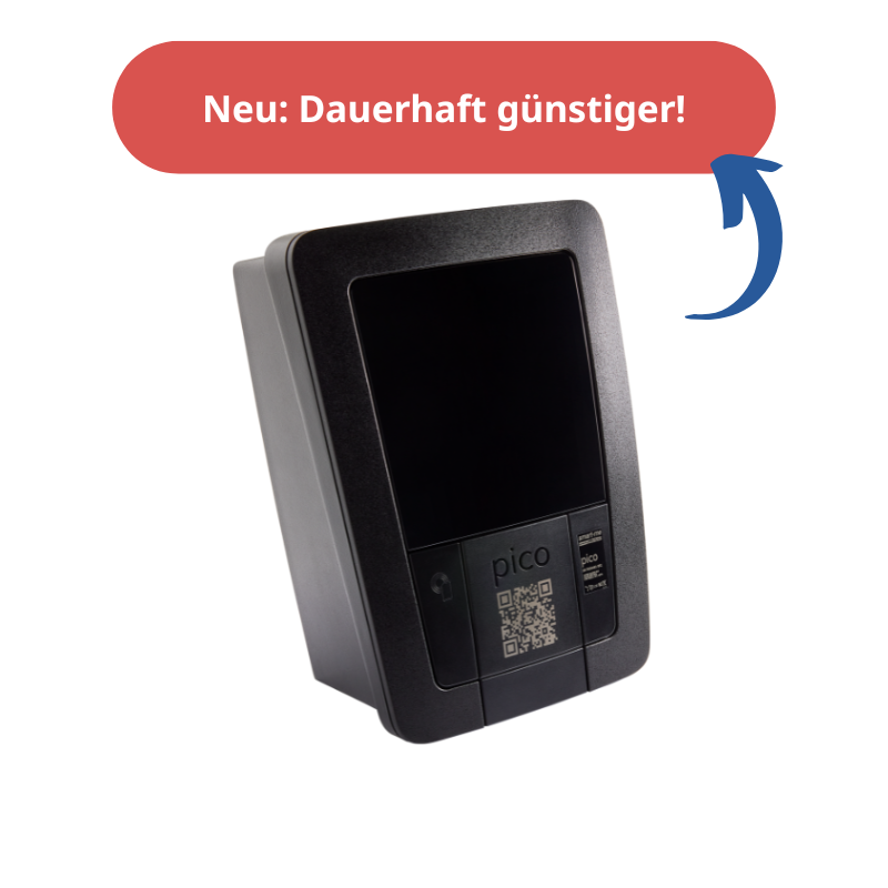 smart-me Pico Ladestation 22kW MID inkl. Montageplatte
