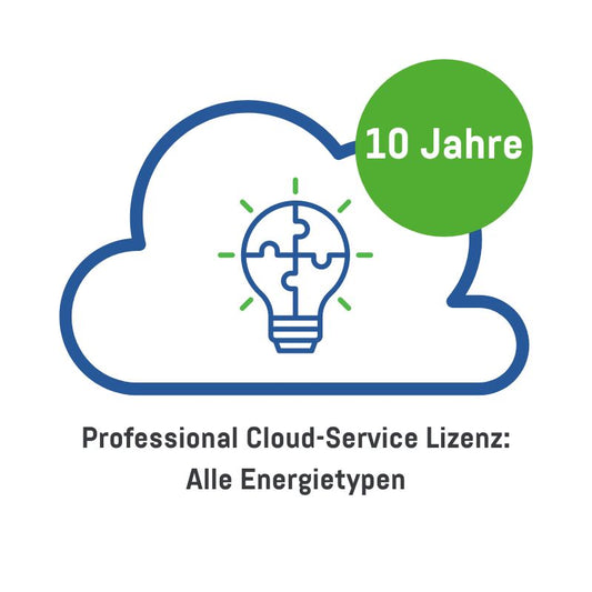 smart-me Professional Cloud-Service Lizenz: Alle Energietypen, 10 Jahre pro Messpunkt