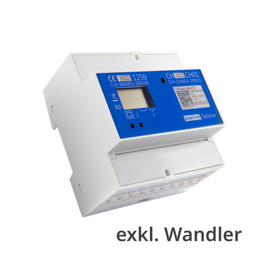 smart-me 3-Phasen Energiezähler Telstar CT MID WiFi